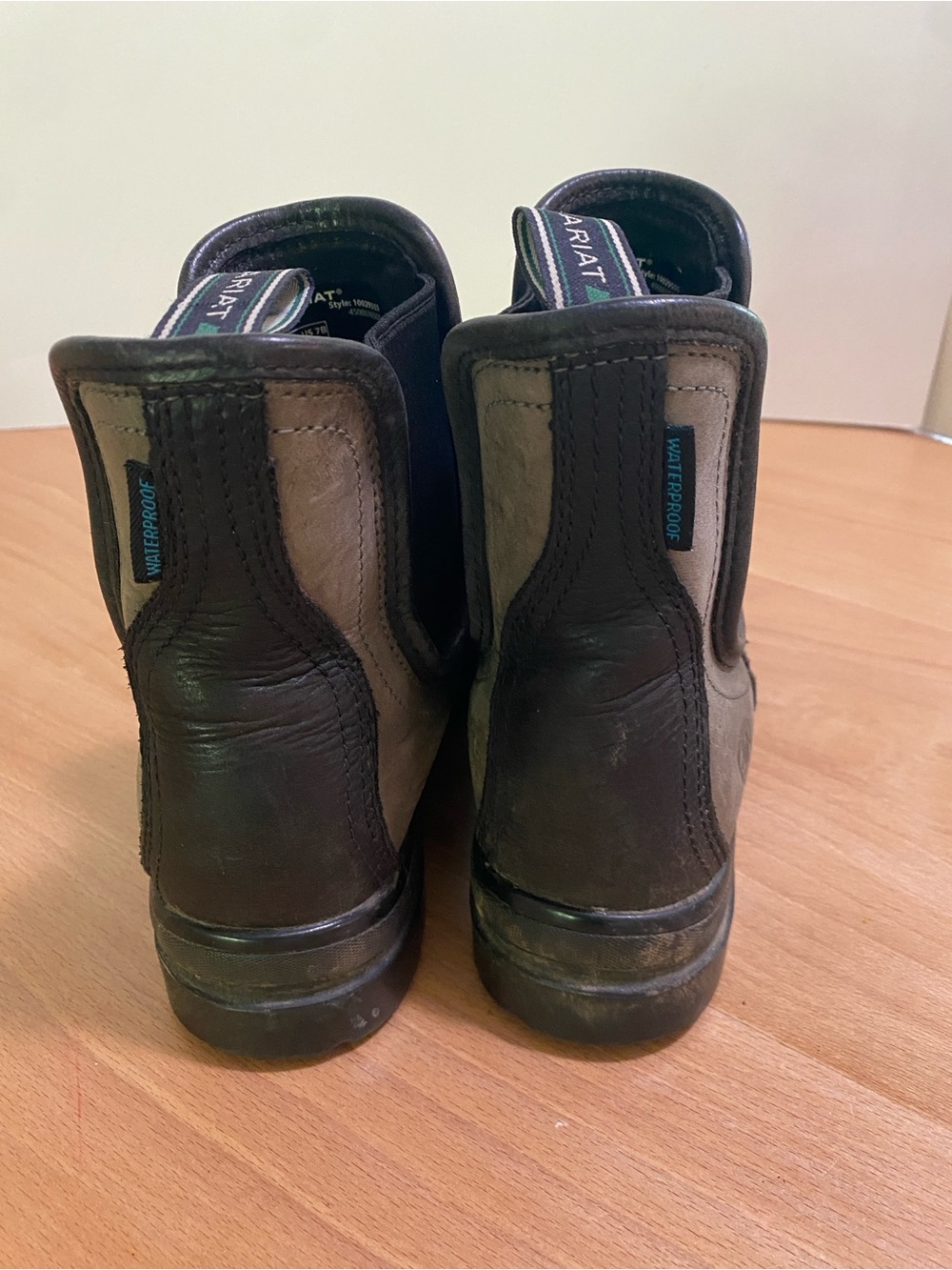 Ariat Women's Keswick Waterproof Boots Brown black - Picture 3 of 8